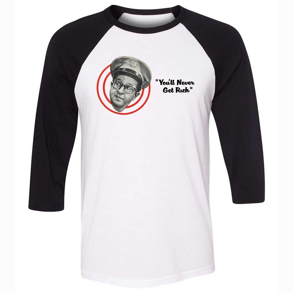 Unisex 3/4 Baseball Tee - 3MMGKA4D - White/Black - 1