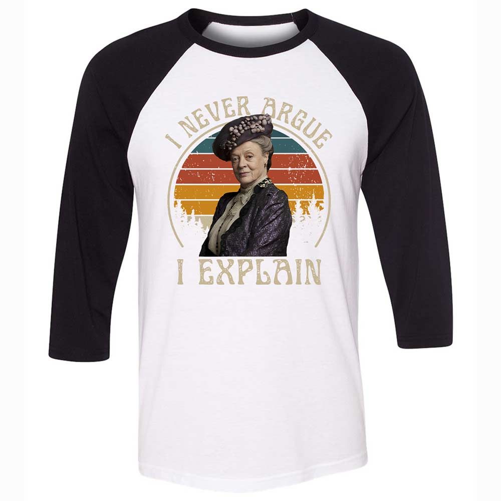 Unisex 3/4 Baseball Tee - 8Y1RLKGD - White/Black - 1