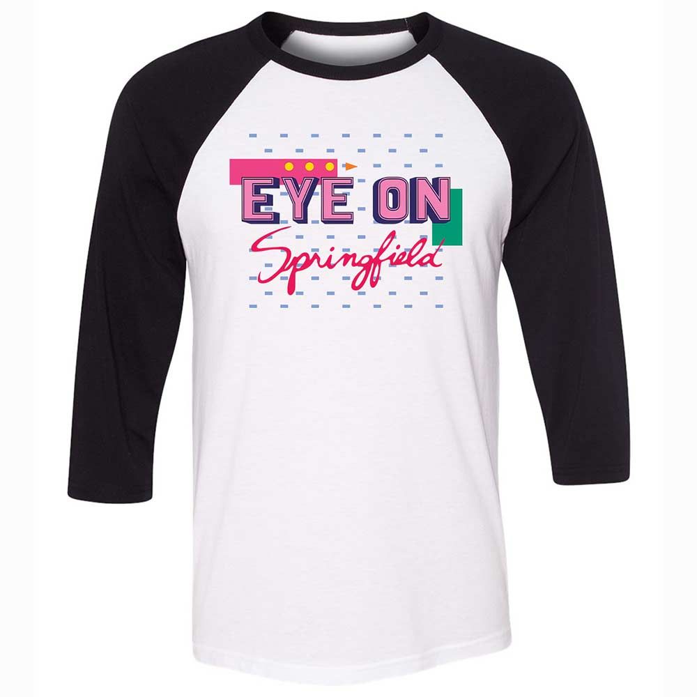 Eye On Springfield - White/Black - 1