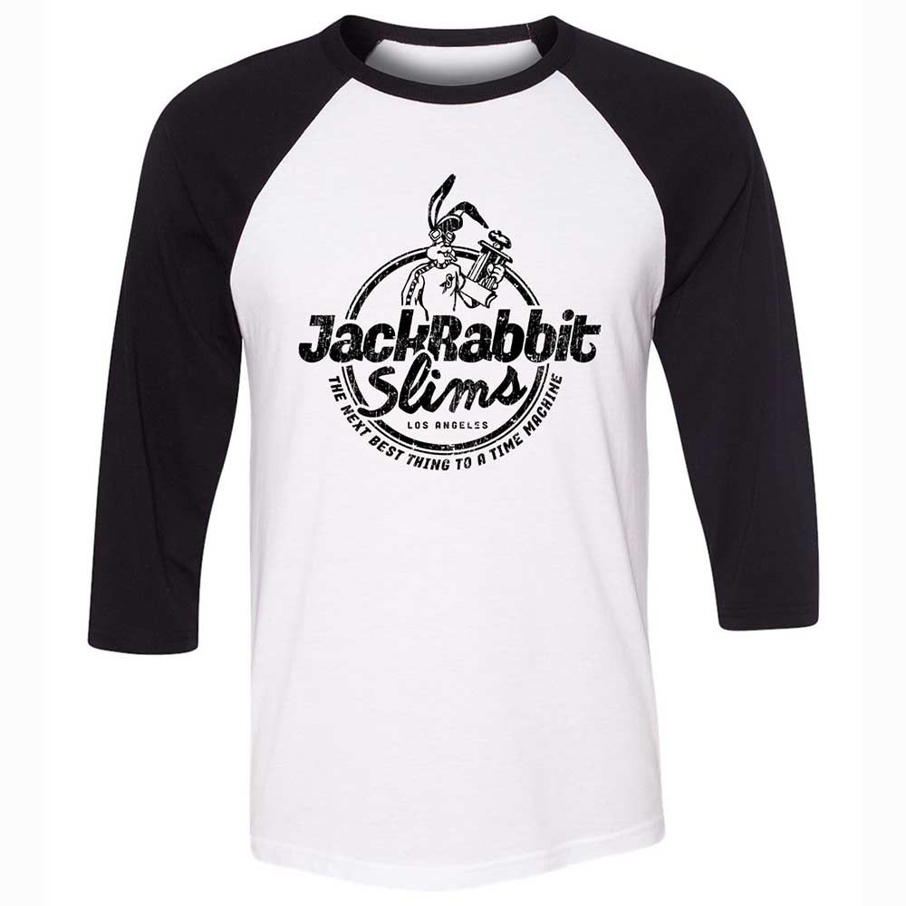Unisex 3/4 Baseball Tee - 3NT1CXHC - White/Black - 1
