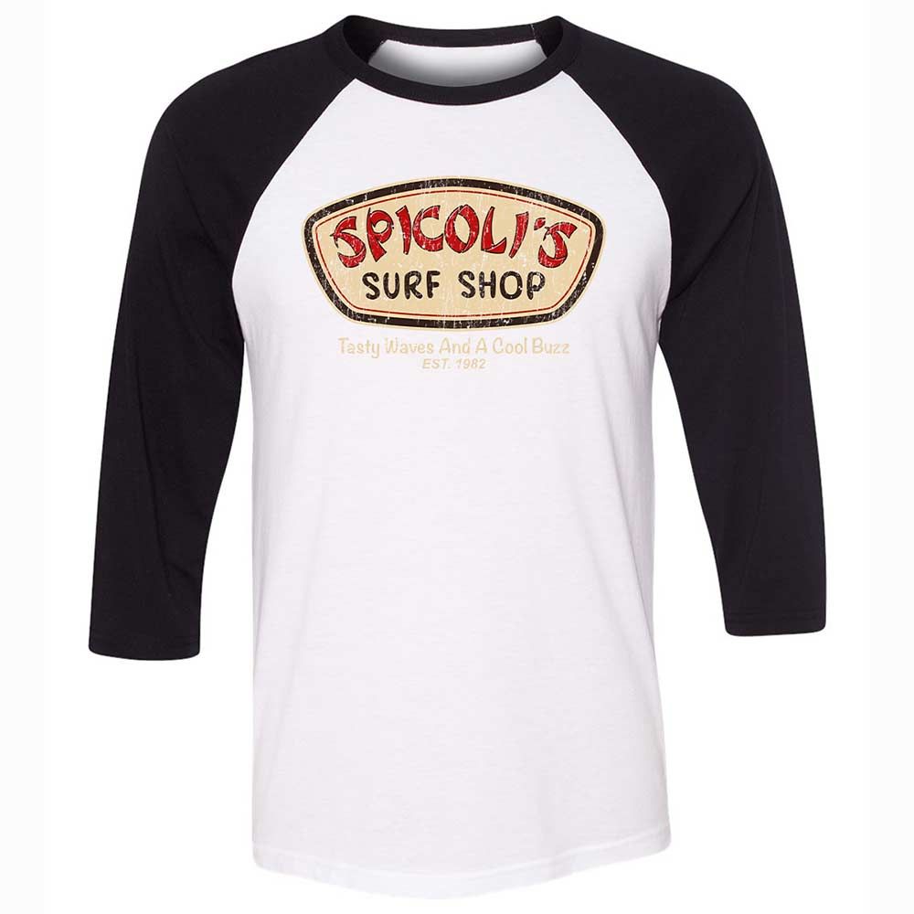 Unisex 3/4 Baseball Tee - MQ3HAT2R - White/Black - 1