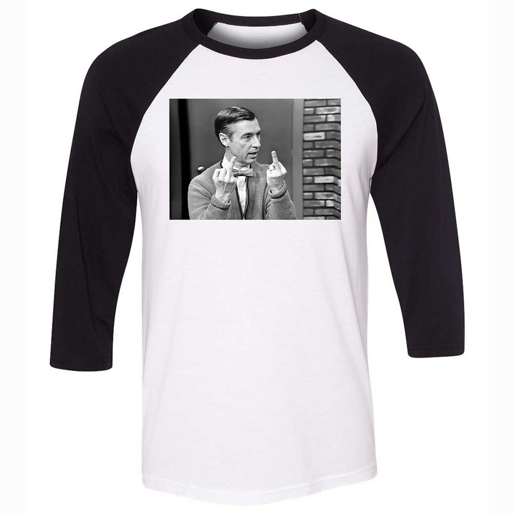 Unisex 3/4 Baseball Tee - 1S1J3F7T - White/Black - 1