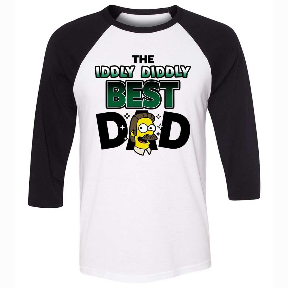 The Iddly diddly best dad - White/Black - 1