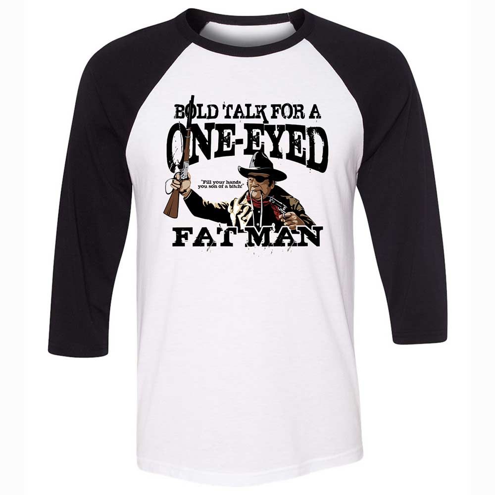 One Eyed Fat Man - White/Black - 1