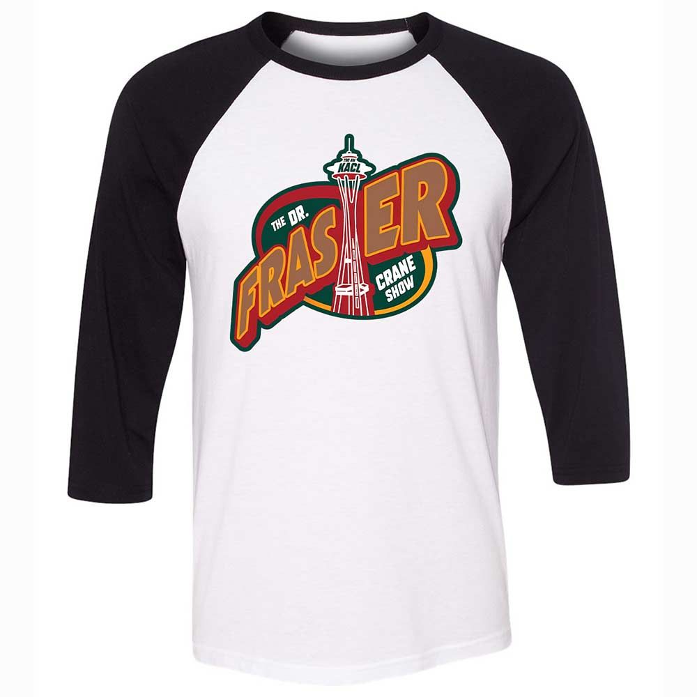 Unisex 3/4 Baseball Tee - DVMZ1VVC - White/Black - 1