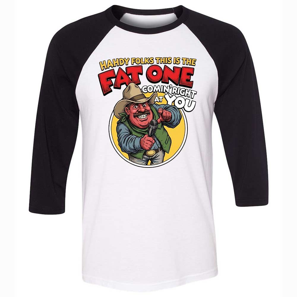 Fat One comin' right at you - White/Black - 1