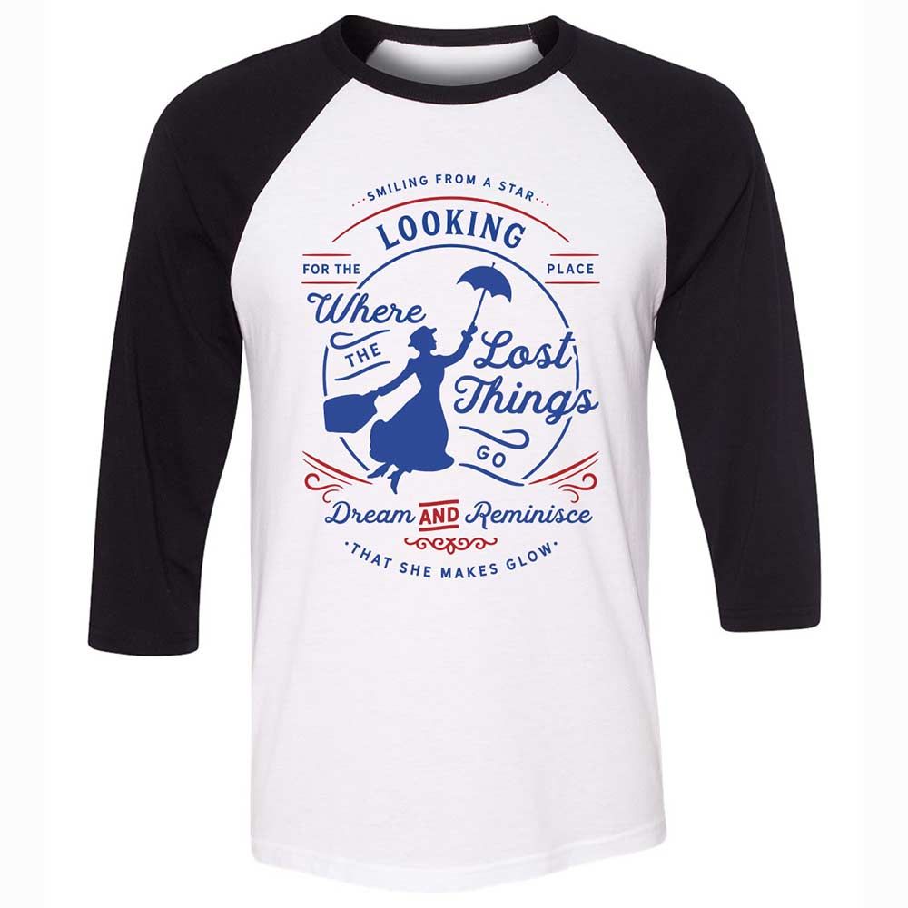 Unisex 3/4 Baseball Tee - 4FFJ1J7S - White/Black - 1