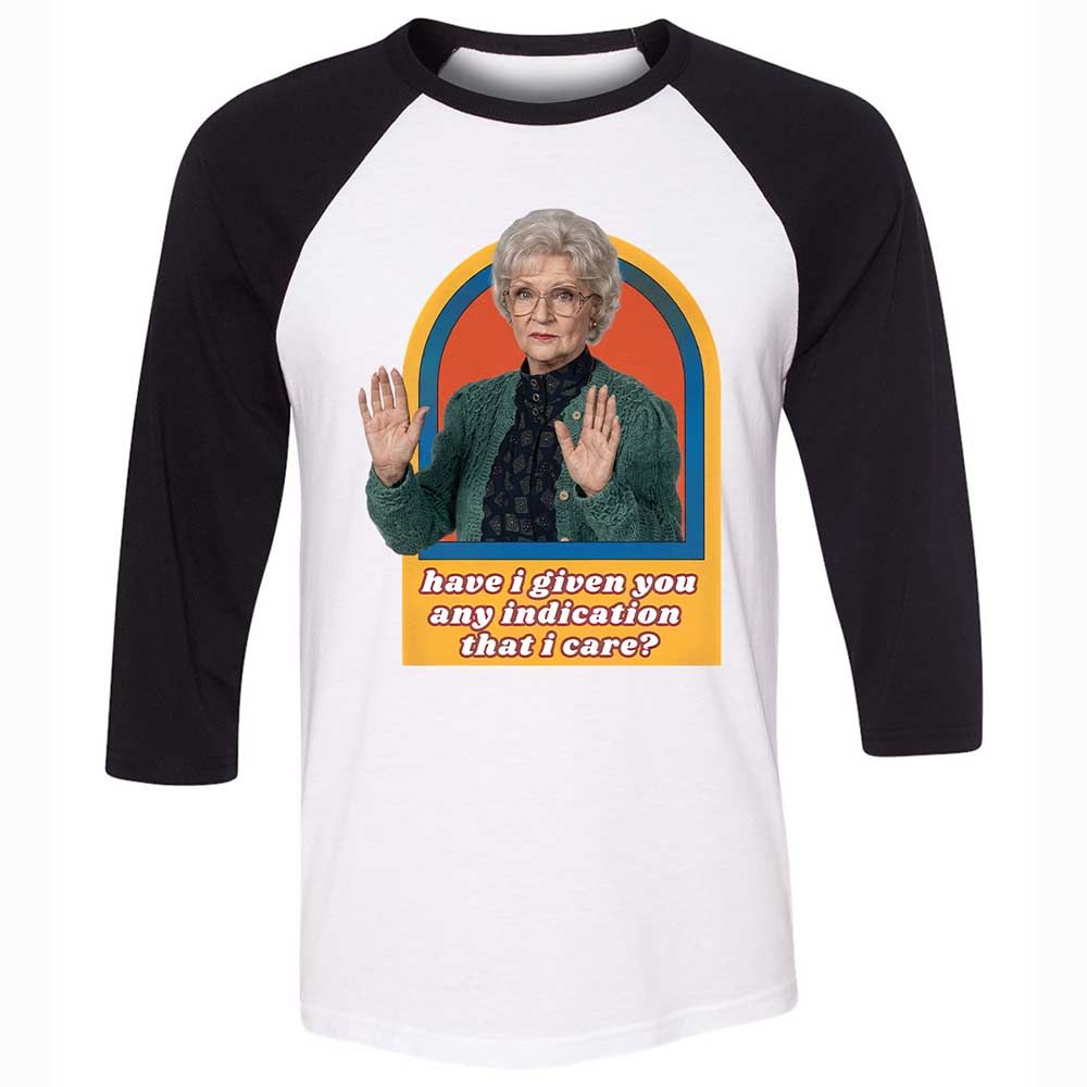 Unisex 3/4 Baseball Tee - UWNYL5PB - White/Black - 1