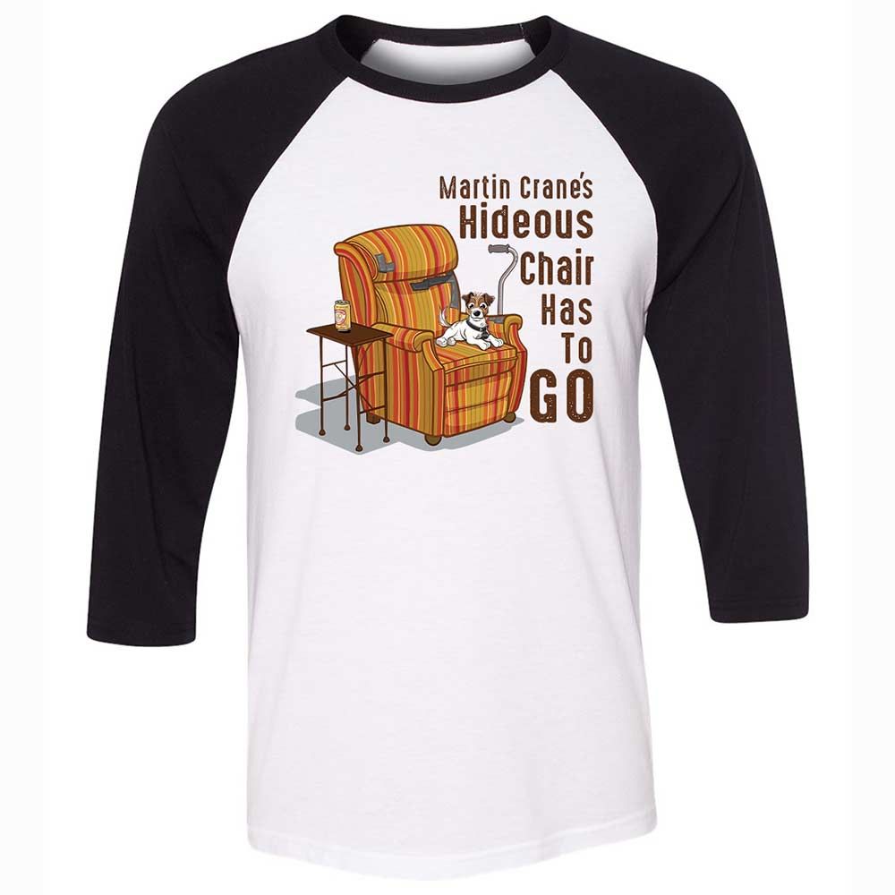 Martin Crane's Hideous Chair - White/Black - 1