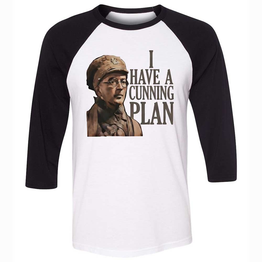 I Have A Cunning Plannn - White/Black - 1