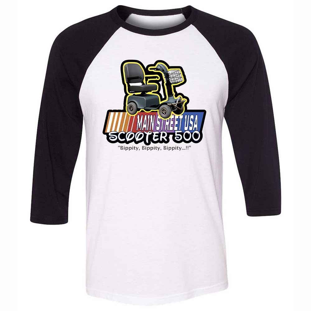 Unisex 3/4 Baseball Tee - 2NSK57L4 - White/Black - 1