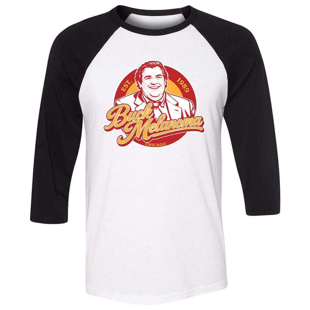 Unisex 3/4 Baseball Tee - KXPFMCRP - White/Black - 1