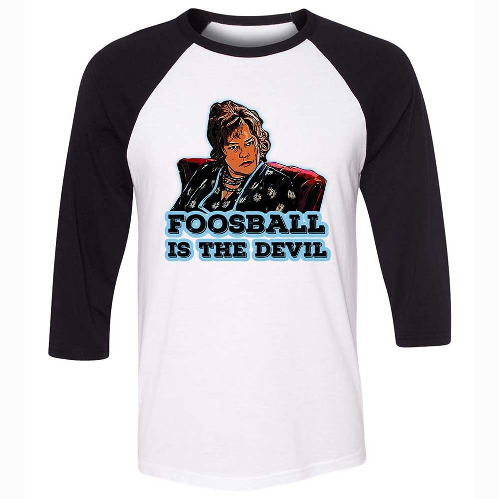 Unisex 3/4 Baseball Tee - A6UG2GMX - White/Black - 1