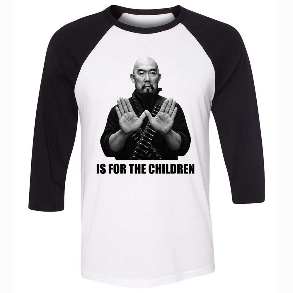 Unisex 3/4 Baseball Tee - NJQ3BZU6 - White/Black - 1