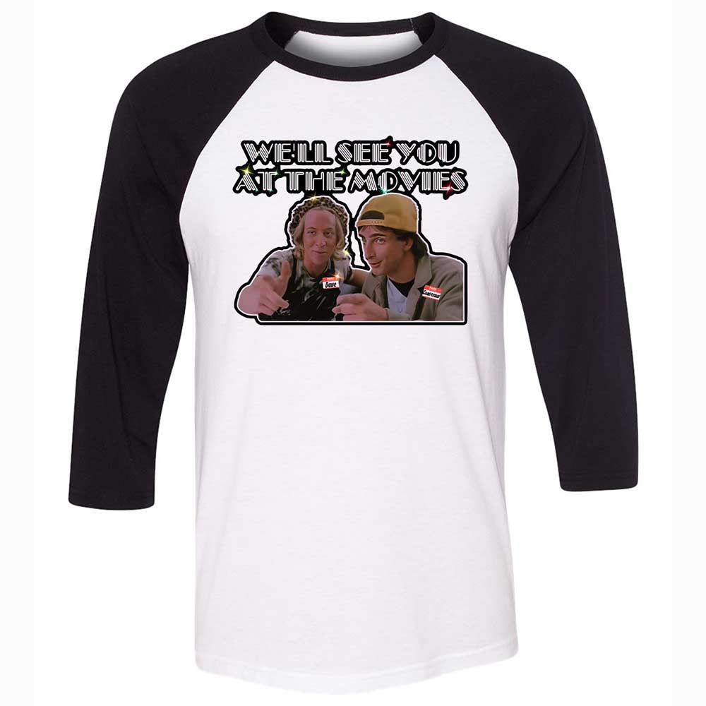 Unisex 3/4 Baseball Tee - 11HTTNVS - White/Black - 1