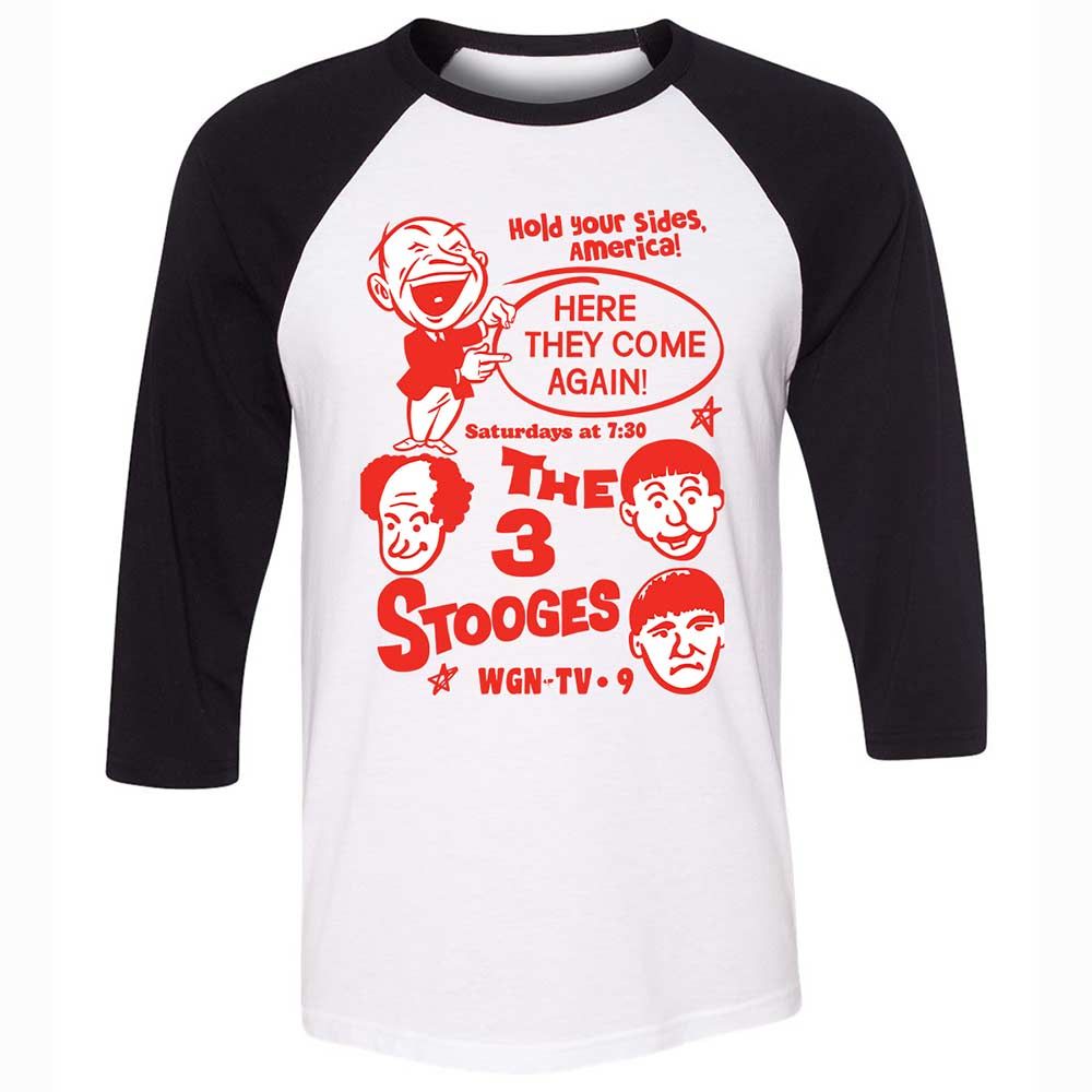 The 3 Stooges - White/Black - 1