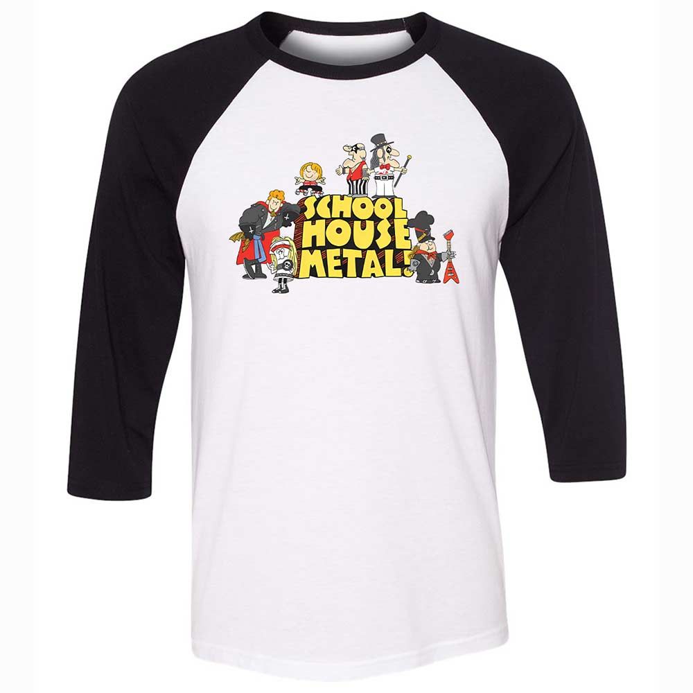 School House Metal - White/Black - 1