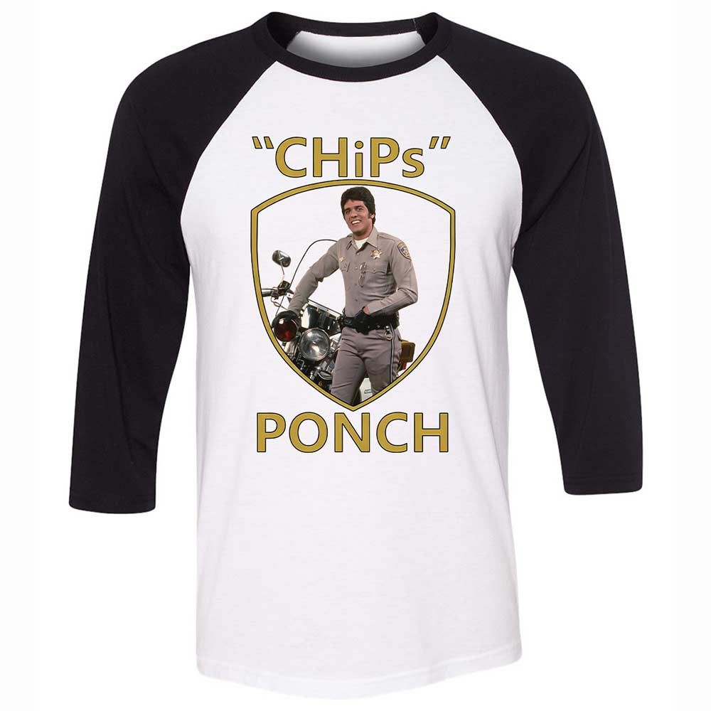 Unisex 3/4 Baseball Tee - LBWJ4ENH - White/Black - 1