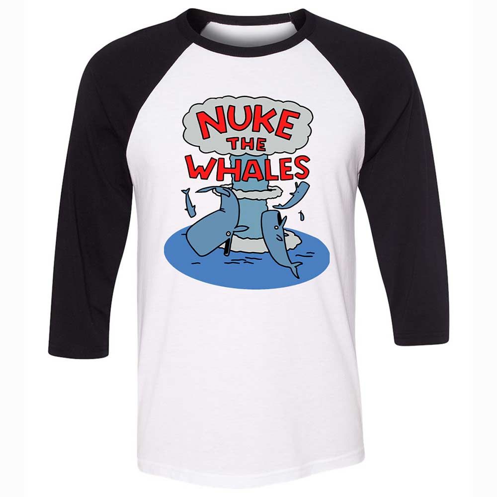 Nuke the Whales - White/Black - 1