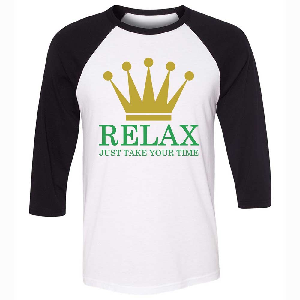 Relax Just Take Your Time - White/Black - 1