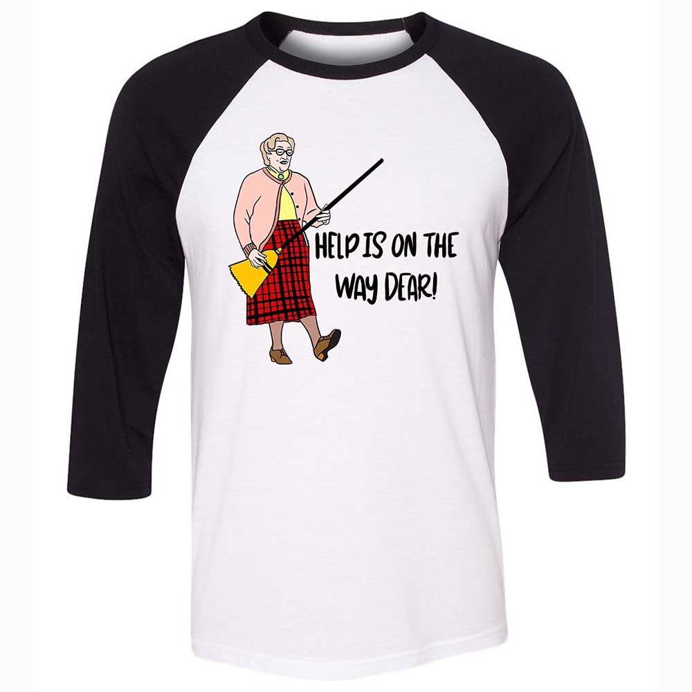 Help is on the way dear - White/Black - 1