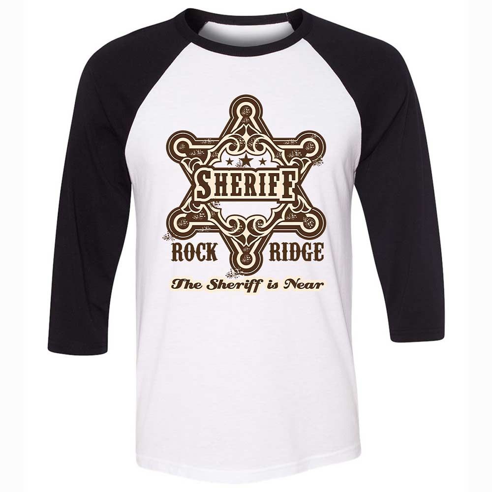 The Sheriff of Rockridge is Near! - White/Black - 1