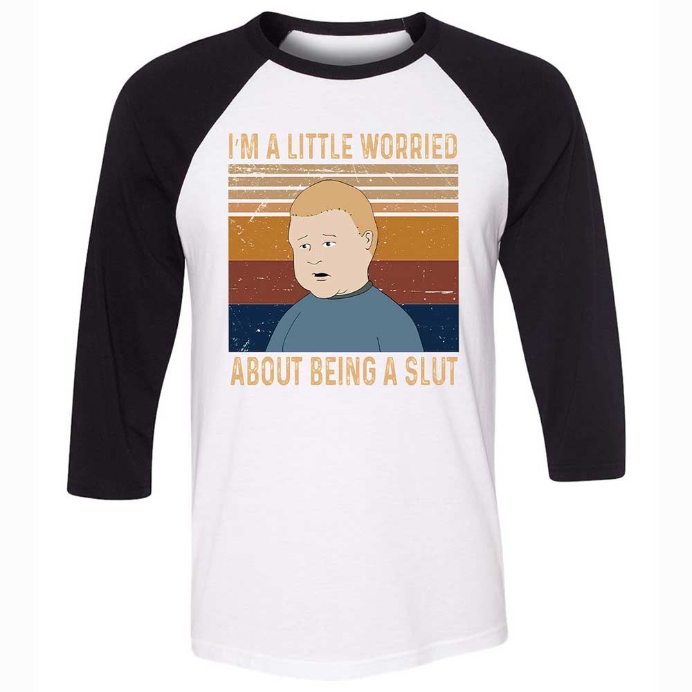 I'm a Little Worried About Being a Slut - White/Black - 1