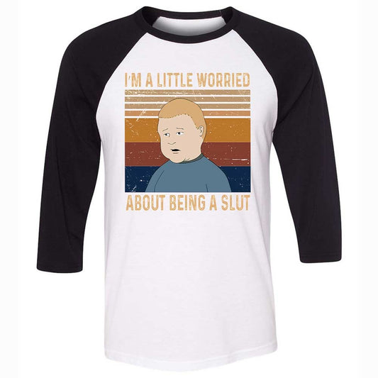 I'm a Little Worried About Being a Slut - White/Black - 1