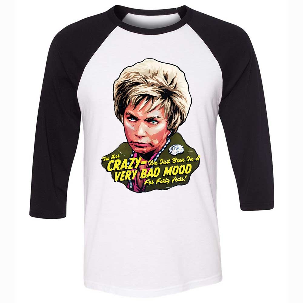 Unisex 3/4 Baseball Tee - AL11241Z - White/Black - 1