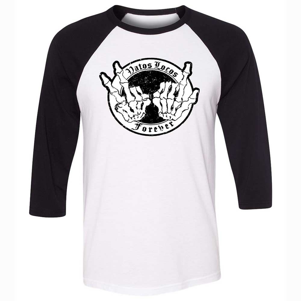 Vatos Locos Forever - White/Black - 1