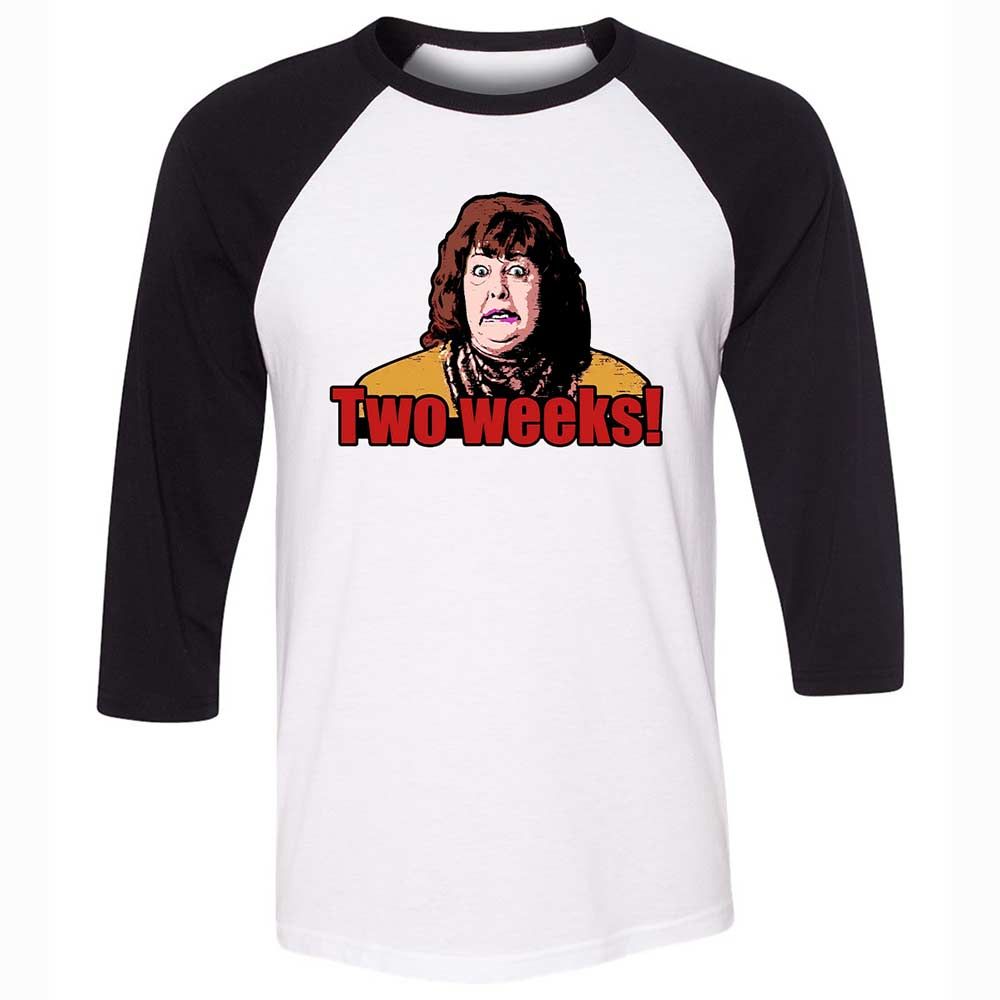 Unisex 3/4 Baseball Tee - R8YQBCCV - White/Black - 1