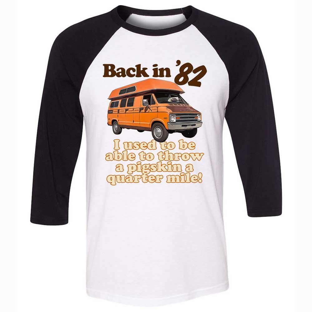 Unisex 3/4 Baseball Tee - RZ1M5H5X - White/Black - 1