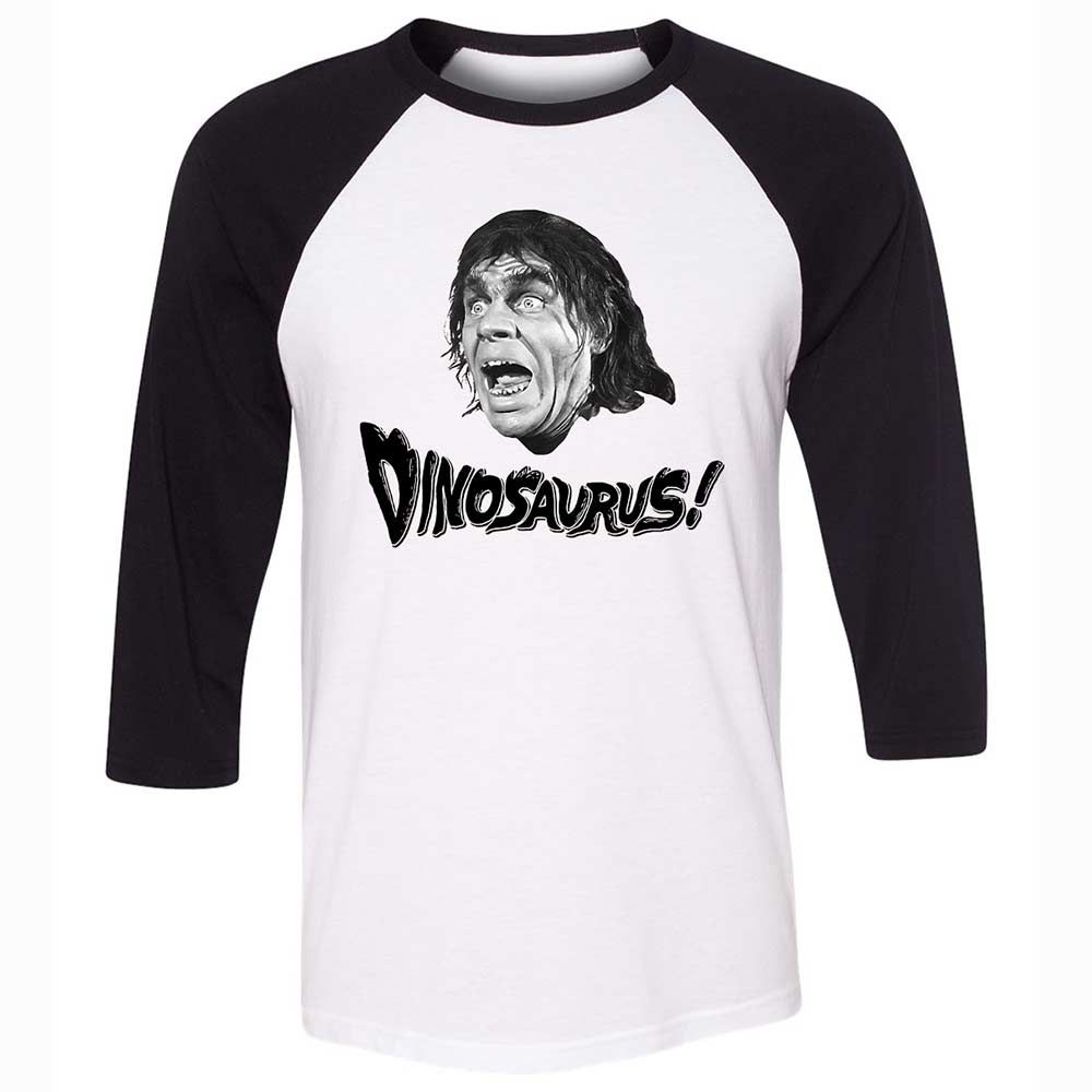 Unisex 3/4 Baseball Tee - 6BA3UPZT - White/Black - 1