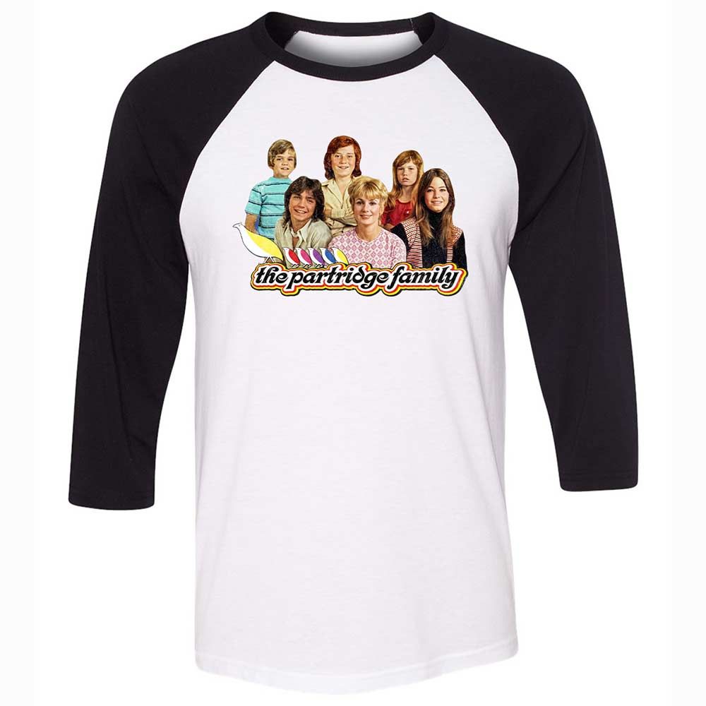 Unisex 3/4 Baseball Tee - CKJ618EC - White/Black - 1