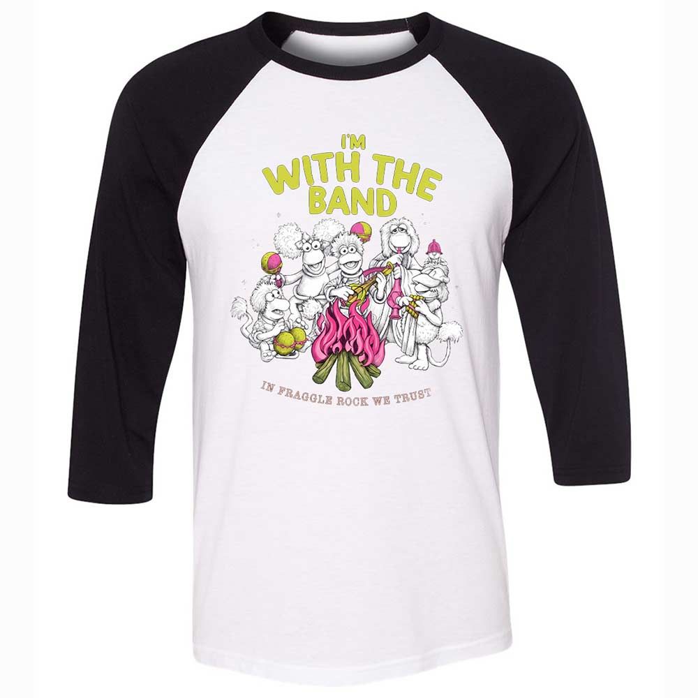Unisex 3/4 Baseball Tee - ZYRFWWHU - White/Black - 1