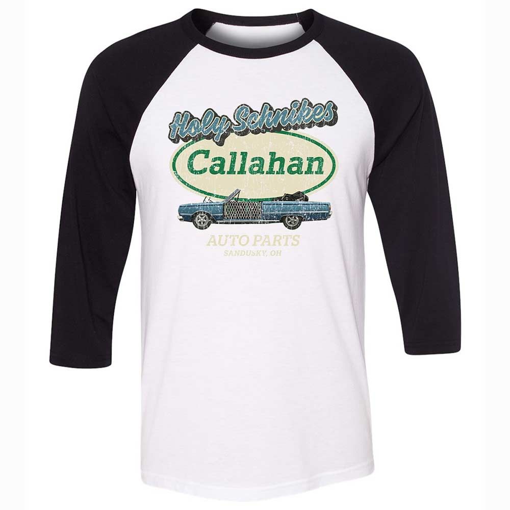 Unisex 3/4 Baseball Tee - BBW8S2XT - White/Black - 1
