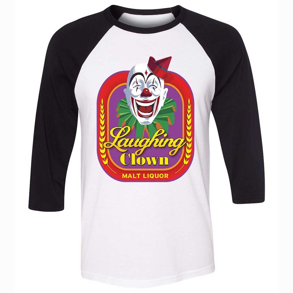 Laughing Clown Malt Liquor - White/Black - 1