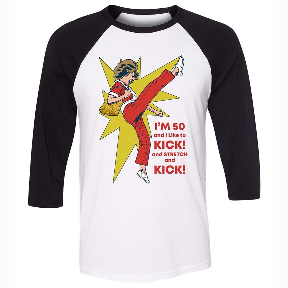 Unisex 3/4 Baseball Tee - 2H5CEKH7 - White/Black - 1