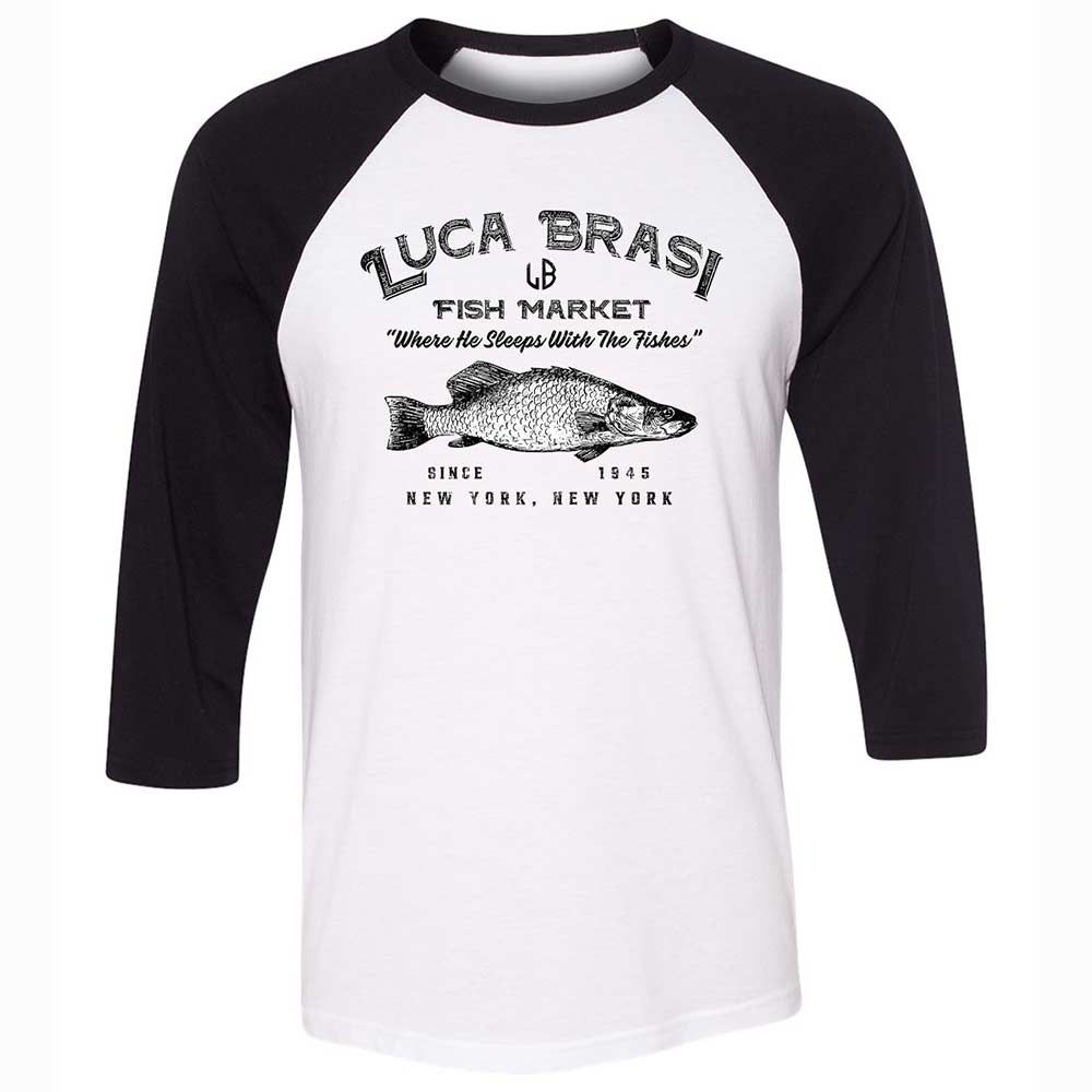 Unisex 3/4 Baseball Tee - 2UKKJMHH - White/Black - 1
