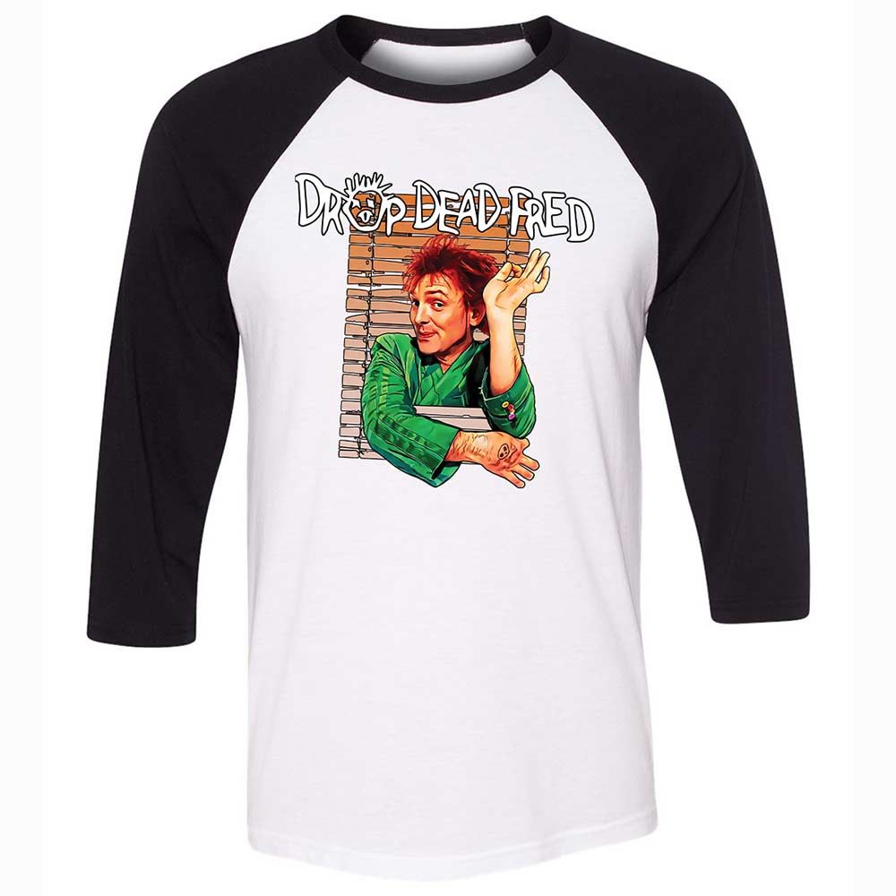 Funny Man Drop Dead Fred - White/Black - 1