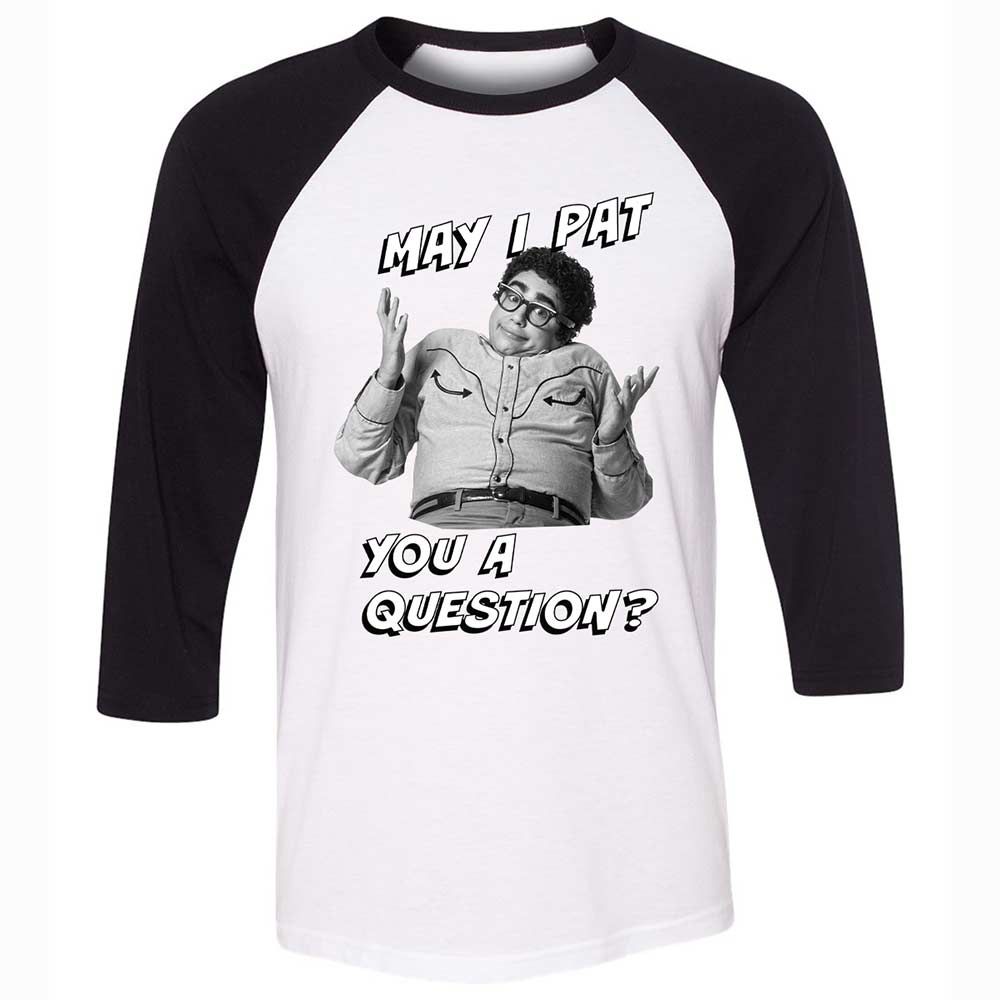 Unisex 3/4 Baseball Tee - 5XR1F4H8 - White/Black - 1