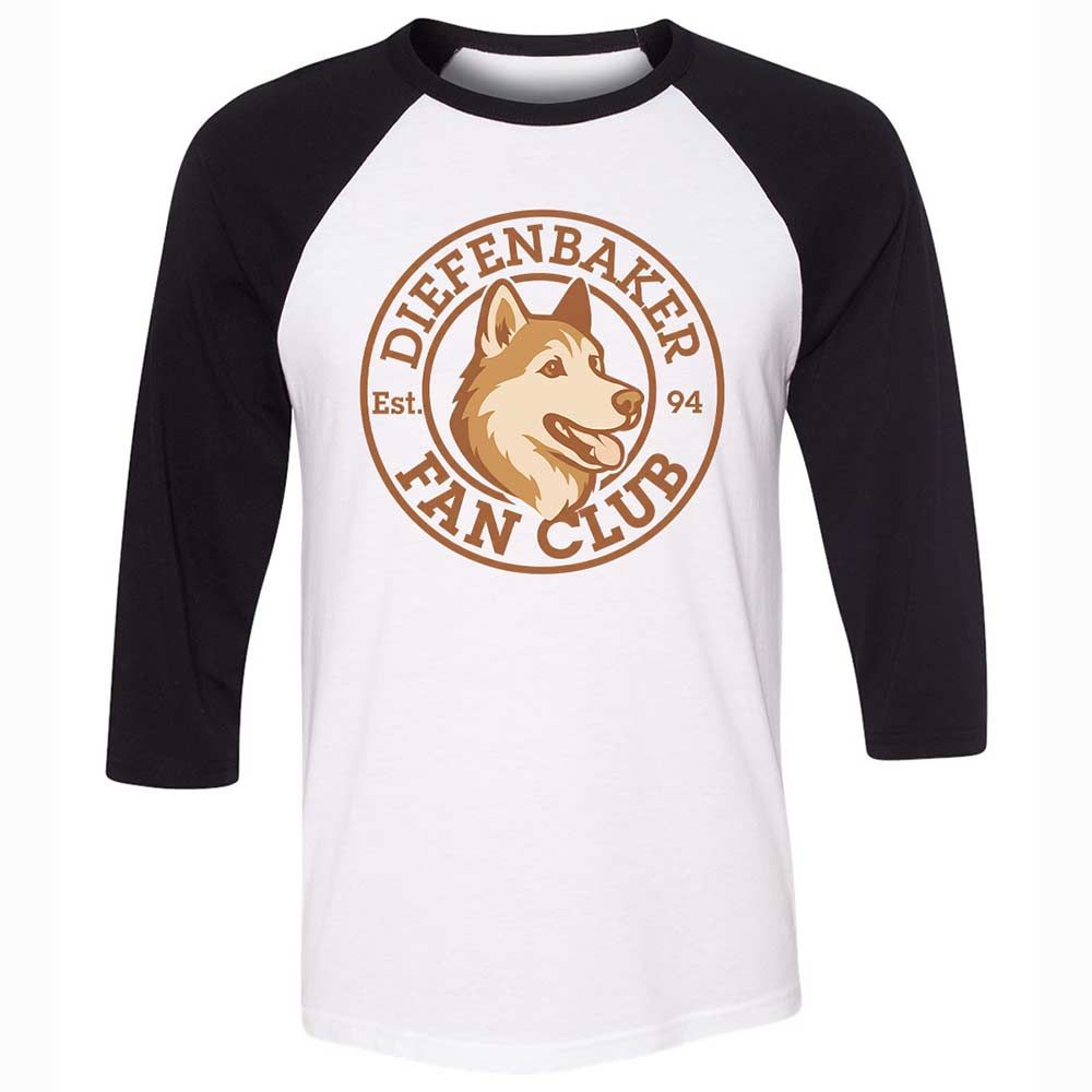 Unisex 3/4 Baseball Tee - 2MM2NL7Z - White/Black - 1