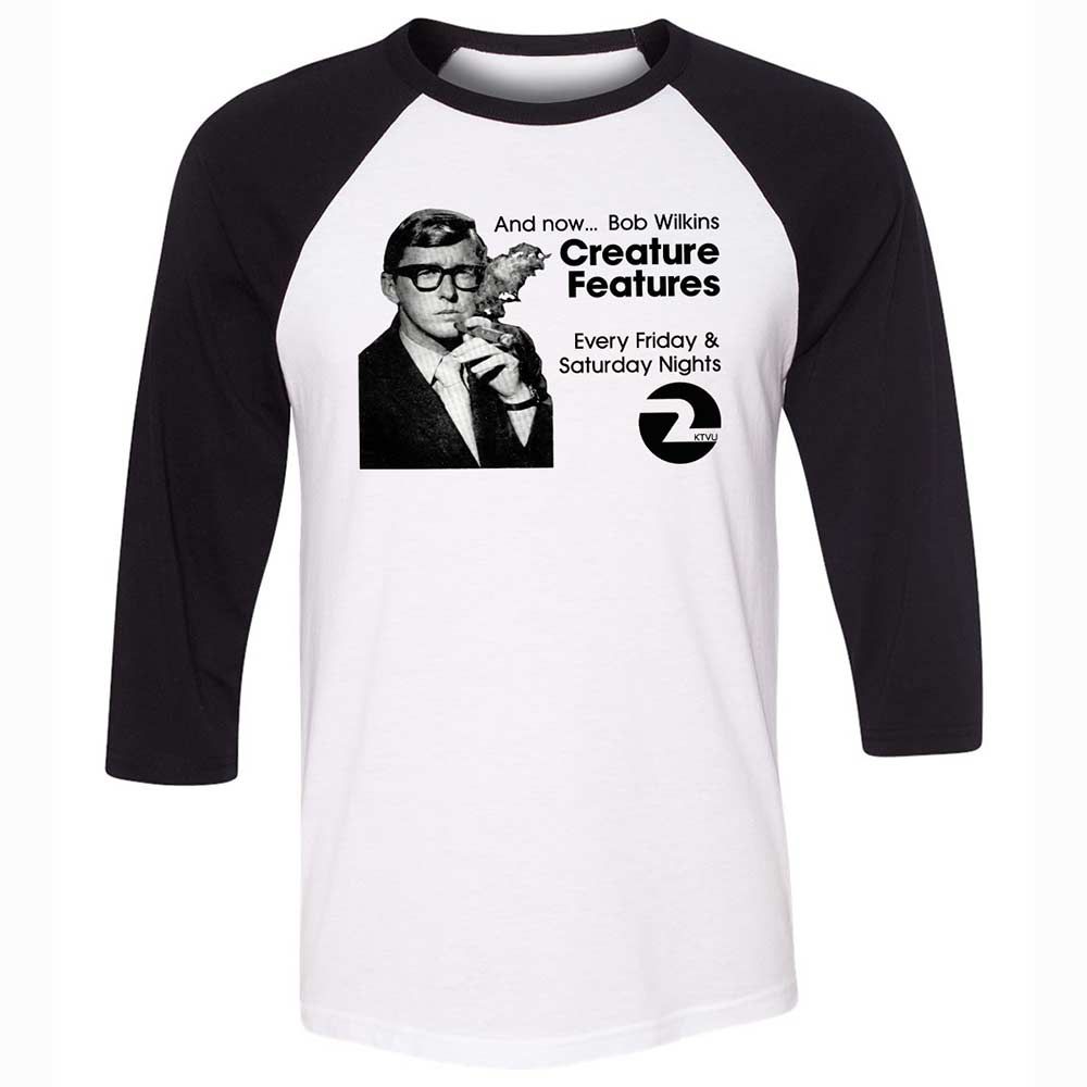 Bob Wilkins Creature Features - White/Black - 1