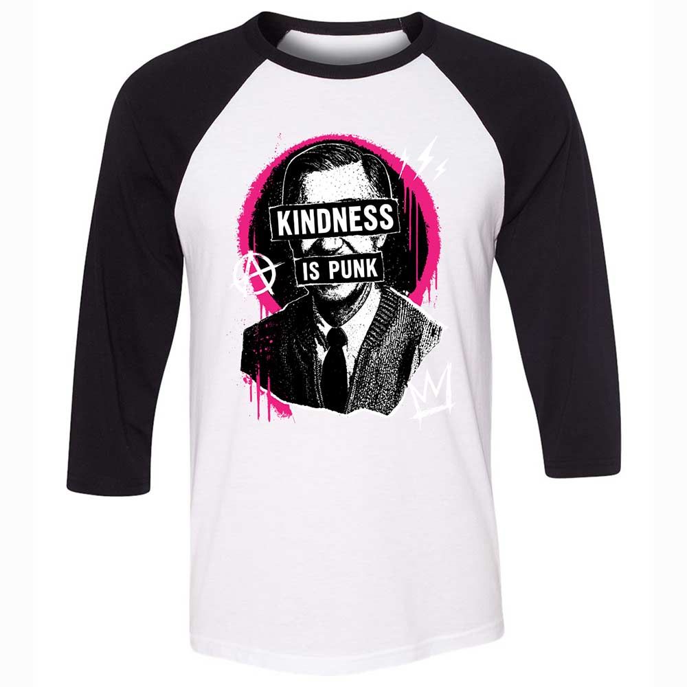 Kindness is Punk - White/Black - 1