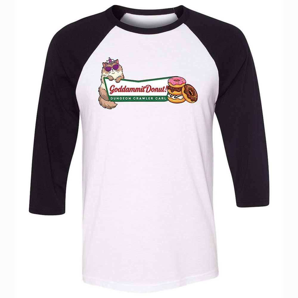 Goddammit Donut - White/Black - 1