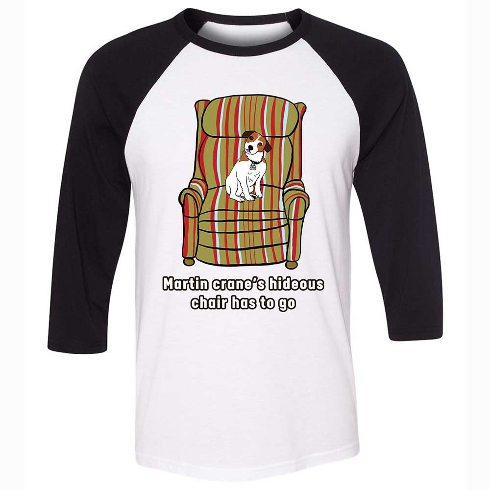 Martin crane hideous chair has to go - White/Black - 1