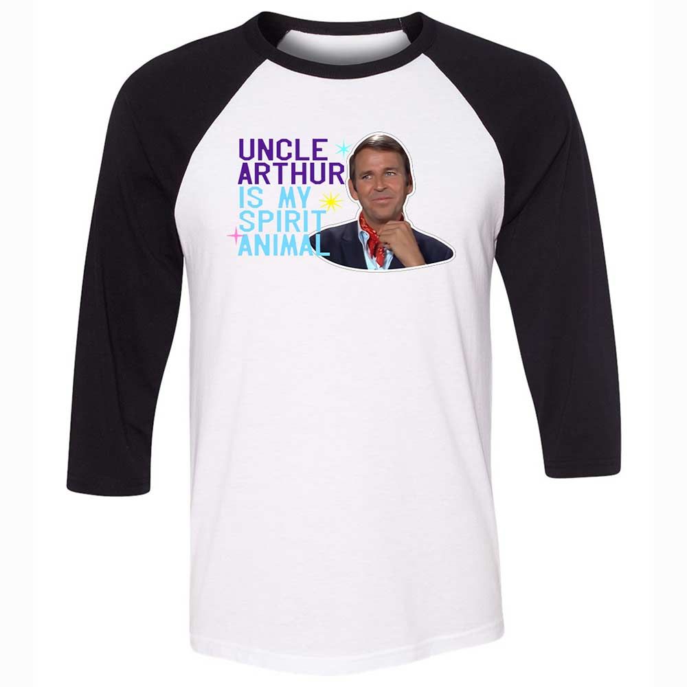 Unisex 3/4 Baseball Tee - 5C7PJHUL - White/Black - 1