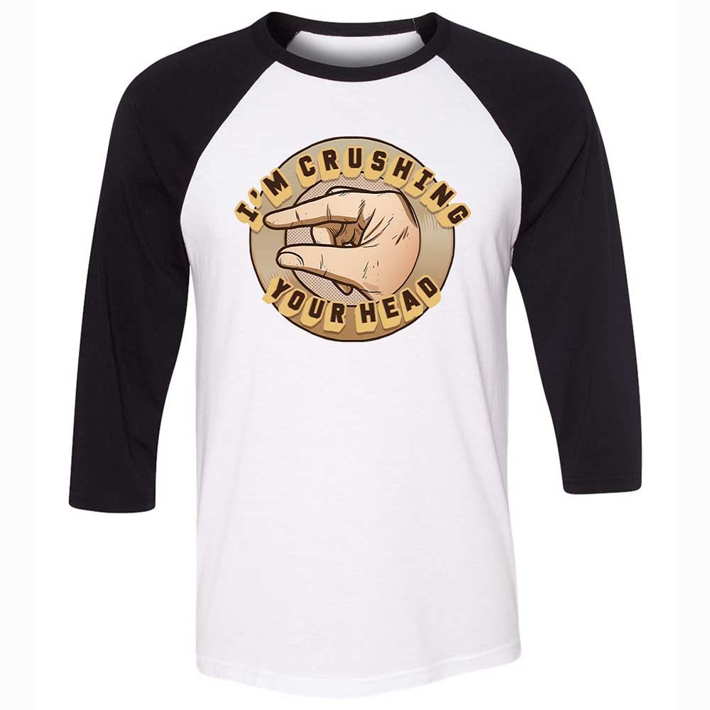 I'm Crushing Your Head - White/Black - 1