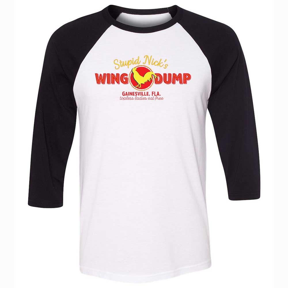 Stupid Nick's Wing Dump - White/Black - 1