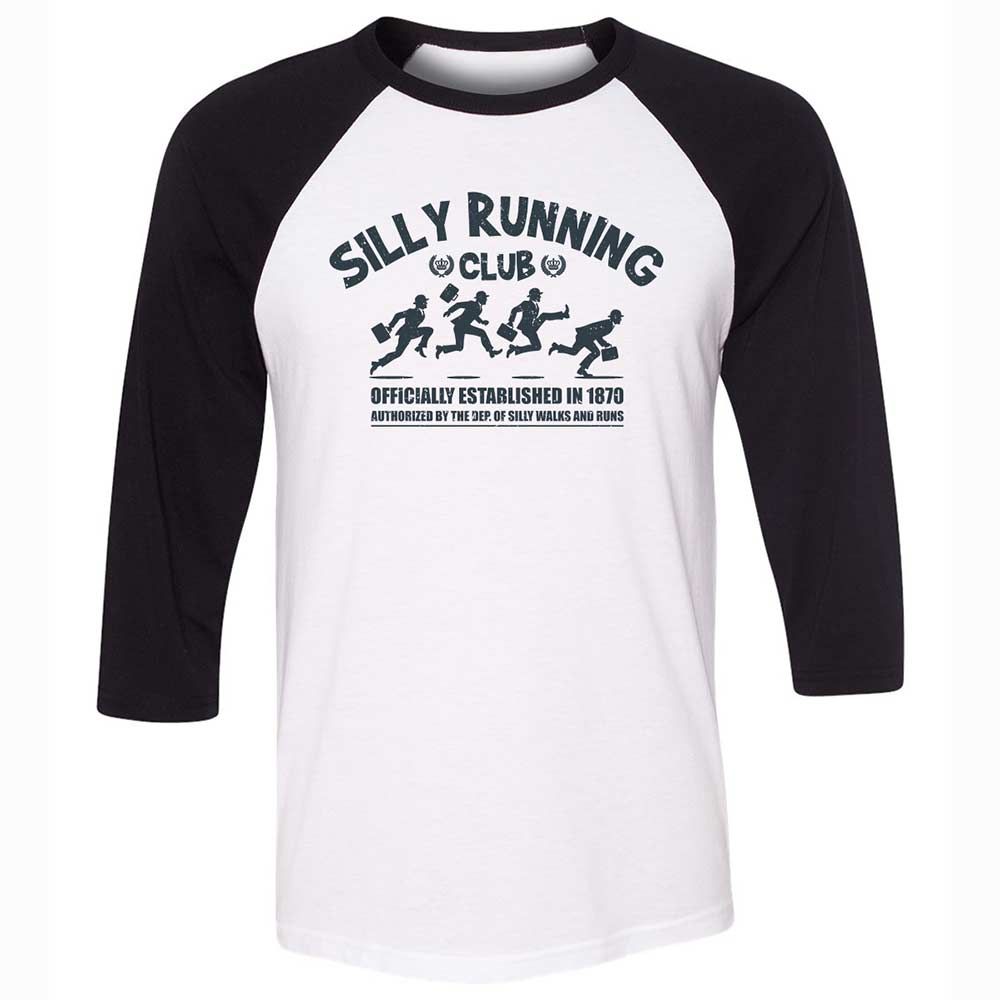 Unisex 3/4 Baseball Tee - UEPZ54AP - White/Black - 1